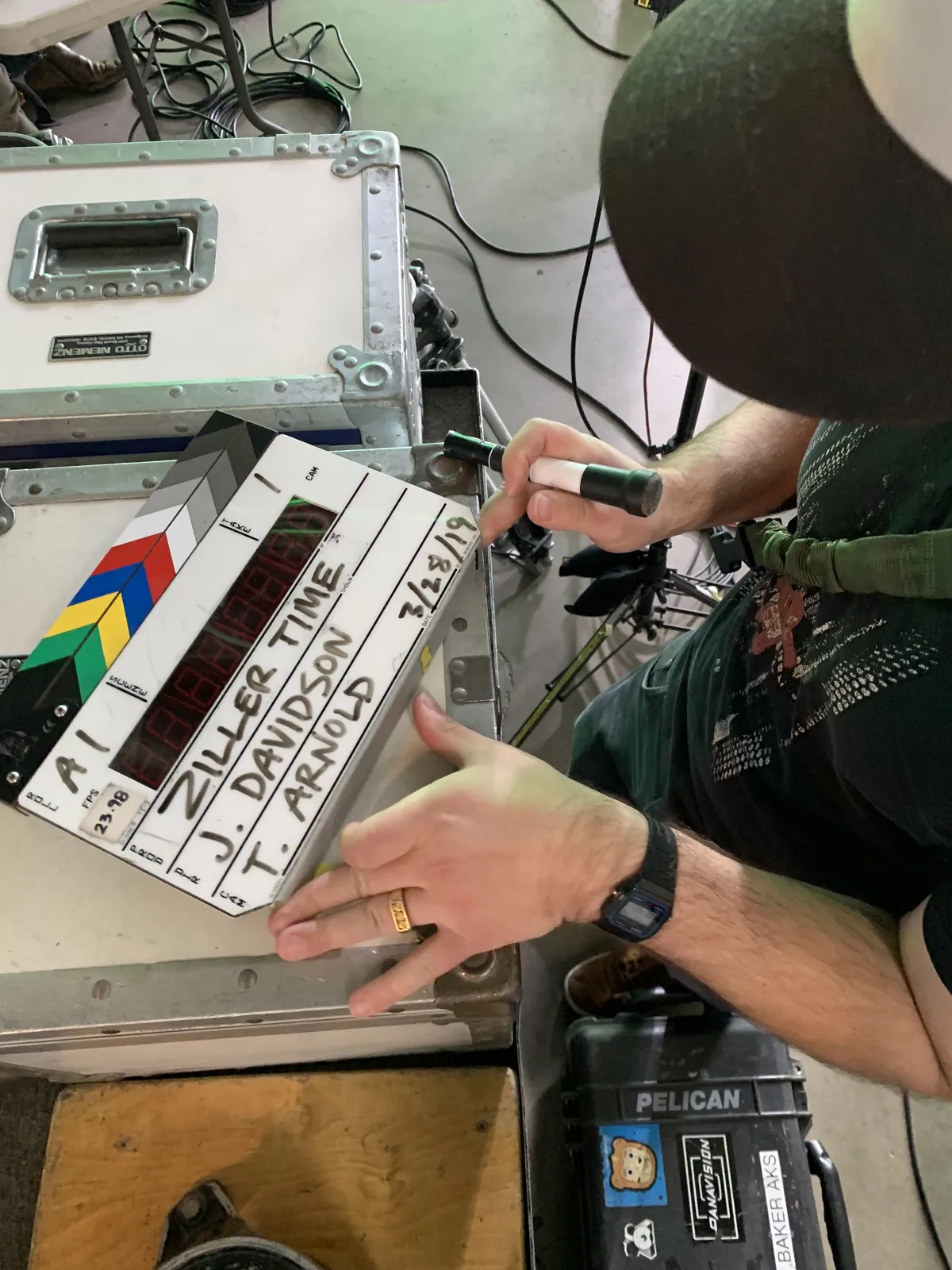 Slate and production gear